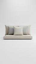 Minimalist cushion replacement set in foam